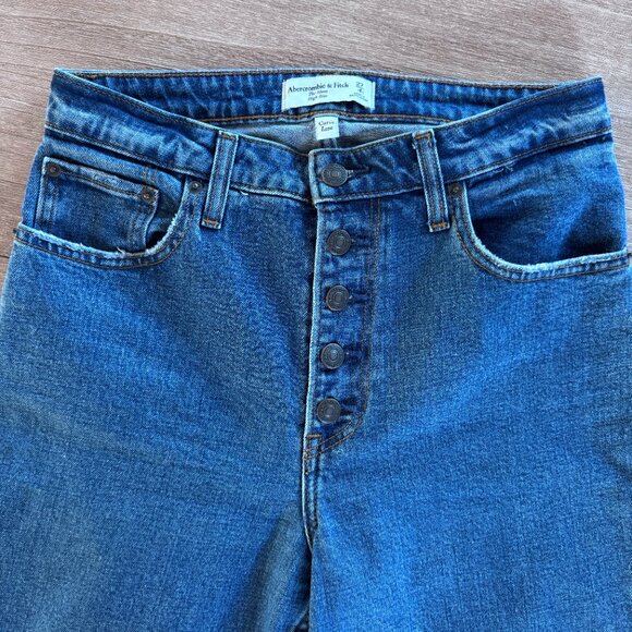 Abercrombie & Fitch Curve Love The Mom High Rise, Size 27/4R - Picture 5 of 8